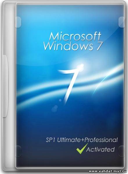 Windows 7 SP1 2 in 1 Русская (x86/x64) 05.02.2012