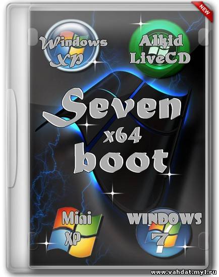 Seven-boot . Мультизагрузочный DVD&USB x64 (2012/RUS/ENG)