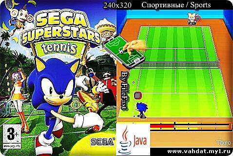 SEGA SuperStars Sonic Tennis / Теннис с Соником