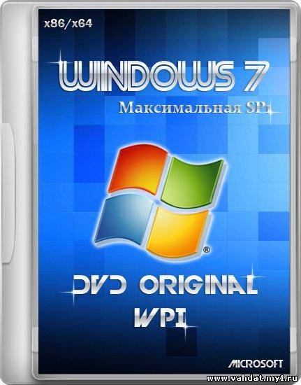 Microsoft Windows 7 Максимальная SP1 IE9 x86/x64 DVD WPI 11.07.2012