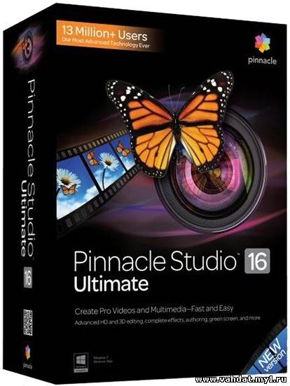 Pinnacle Studio 16 Ultimate v.16.0.0.75 (ML/Rus)