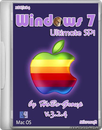 Windows 7 Ultimate SP1 by HoBo-Group v3.2.4 (x86/x64/2012)