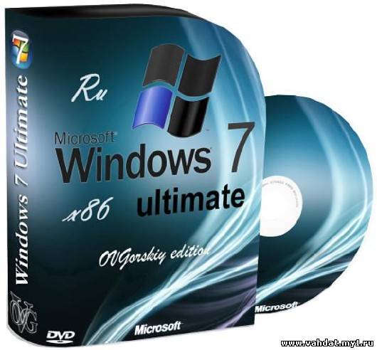 Microsoft Windows 7 Ultimate Ru x86 SP1 7DB by OVGorskiy® 10.2012